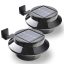 Lampa solarna, 2 szt - czarna