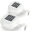 Lampa solarna, 2 szt - biała
