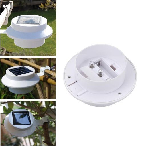 Lampa solarna, 2 szt - biała