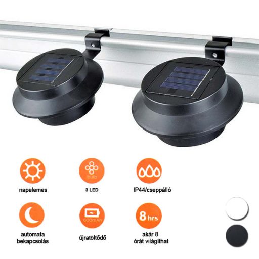 Lampa solarna, 2 szt