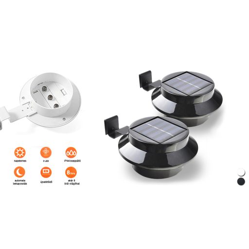 Lampa solarna, 2 szt