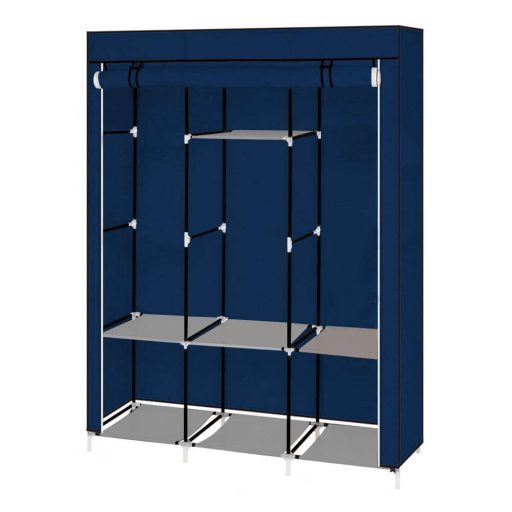 Mobilna szafa do ubrań 130x45x170 cm