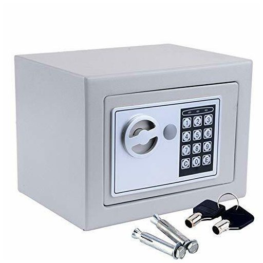 Sejf na zamek elektroniczny, cyfrowy szyfr, dostępny w 2 rodzajach