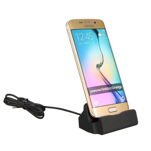 Ładowarka biurkowa micro USB-czarna
