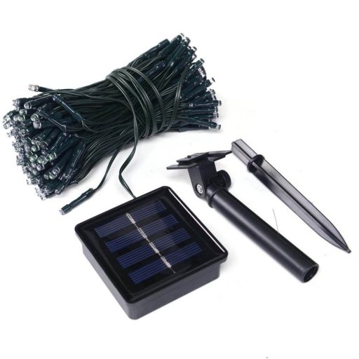 Lampki solarne, ozdobne, 100 diod LED