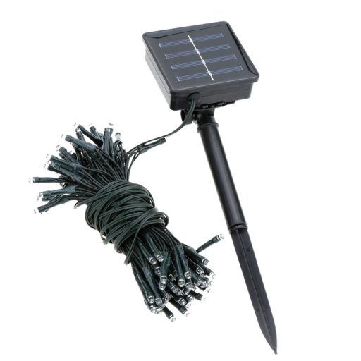 Lampki solarne, ozdobne, 100 diod LED