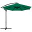Parasol ogrodowy, wiszący, 2,7 m - dostępny w kilku kolorach-zielony
