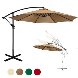 Parasol ogrodowy, wiszący - dostępny w kilku kolorach