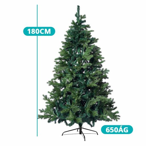 Sztuczna choinka 3D z metalowym stojakiem, w różnych wielkościach-180 cm