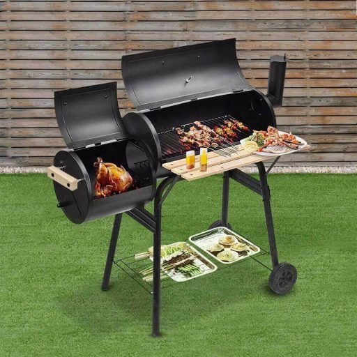 2w1 grill ogrodowy + wędzarnia