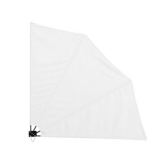 Wachlarz, osłona balkonowa, 140 cm, w 2 kolorach, 140 cm, 2 színben-biały