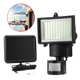 Reflektor solarny z czujnikiem ruchu, 60 LED