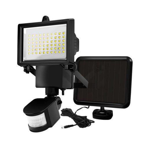 Reflektor solarny z czujnikiem ruchu, 60 LED