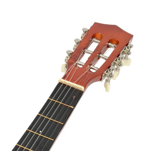 Gitara akustyczna dla początkujących, z tunerem w prezencie, w 2 kolorach-brązowa