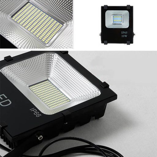 Reflektor LED z panelem solarnym, 4 rodzaje-10 W
