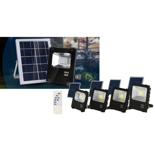 Reflektor LED z panelem solarnym - 20 W