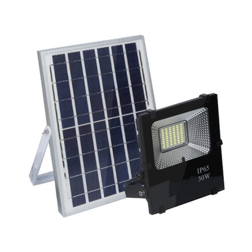 Reflektor LED z panelem solarnym, 4 rodzaje