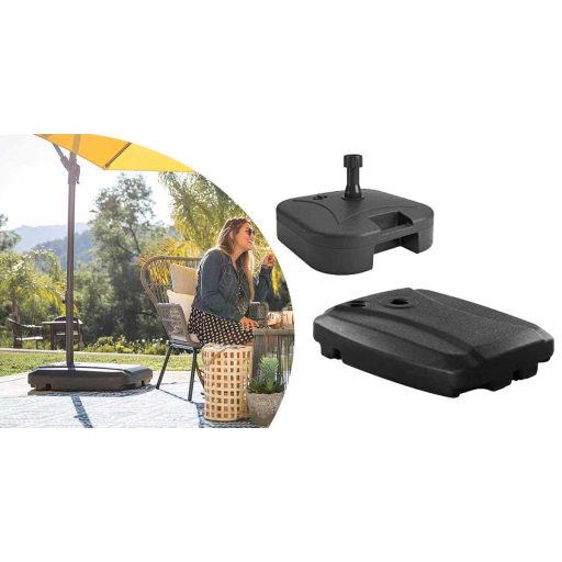 Podstawa pod parasol do napełnienia, w kilku rodzajach