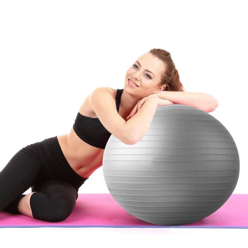 Piłka fitness, 75 cm, z pompką