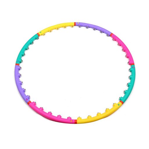 Kolorowe koło hula hoop, 98 cm