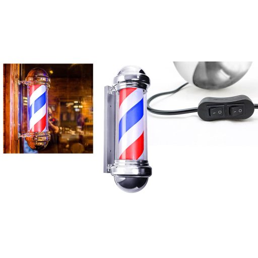 Plafon podświetlany barber shop