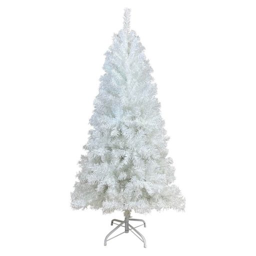 Biała sztuczna choinka - w kilku rozmiarach-150 cm-owa