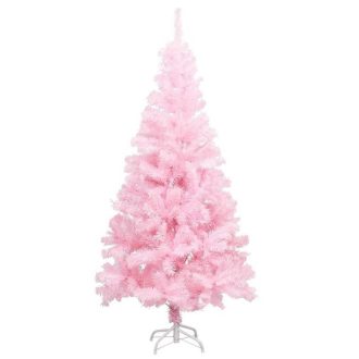 Różowa sztuczna choinka - w kilku rozmiarach - 150 cm-owa