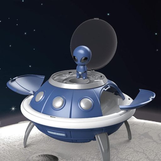 Zestaw narzędzi i projektor UFO dla dzieci, 52-częściowy
