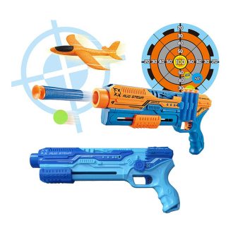 Pistolet dla dzieci z akcesoriami, w kilku rodzajach