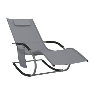 Krzesło bujane z kieszeniem