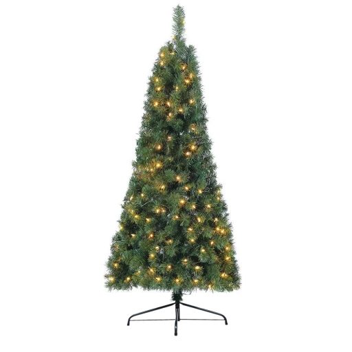 Choinka sztuczna w formie połowy, 120cm 140 gałęzi