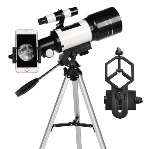 Hobby teleskop astronomiczny z adapterem do telefonu komórkowego i stojakiem
