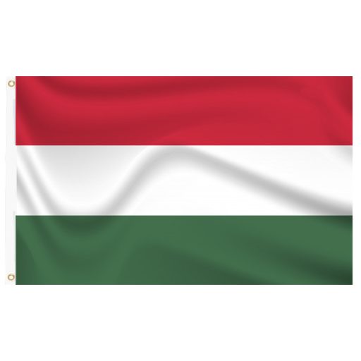 Maszt z flagą 90x150cm z węgierską flagą