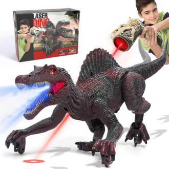   Zdalnie sterowany dinozaur z efektami dźwiękowymi i świetlnymi