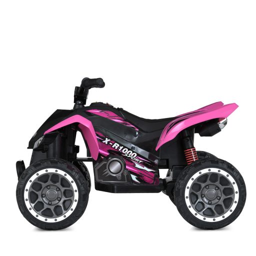 Elektryczny quad dla dzieci, 12V, różowy