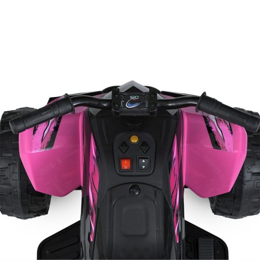 Elektryczny quad dla dzieci, 12V, różowy