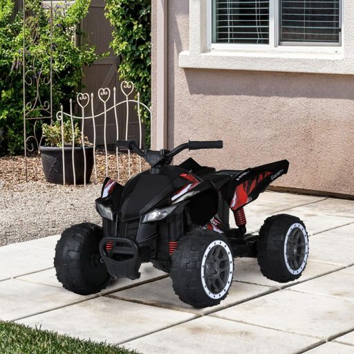 Elektryczny quad dla dzieci, 12V, czarny
