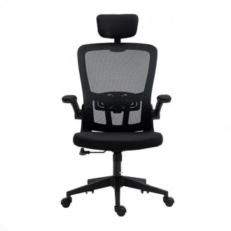  Ergonomiczny fotel biurowy z podparciem lędźwiowym i zagłówkiem – dostępny w różnych kolorach
