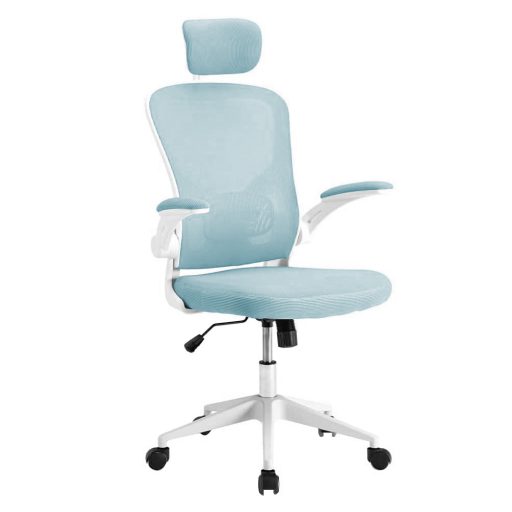 Ergonomiczny fotel biurowy z podparciem lędźwiowym i zagłówkiem – dostępny w różnych kolorach
