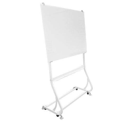 Szklany flipchart magnetyczny na kółkach 120*90 cm 