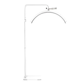   Moon – Kosmetyczna lampa stojąca w kształcie półksiężyca, biała